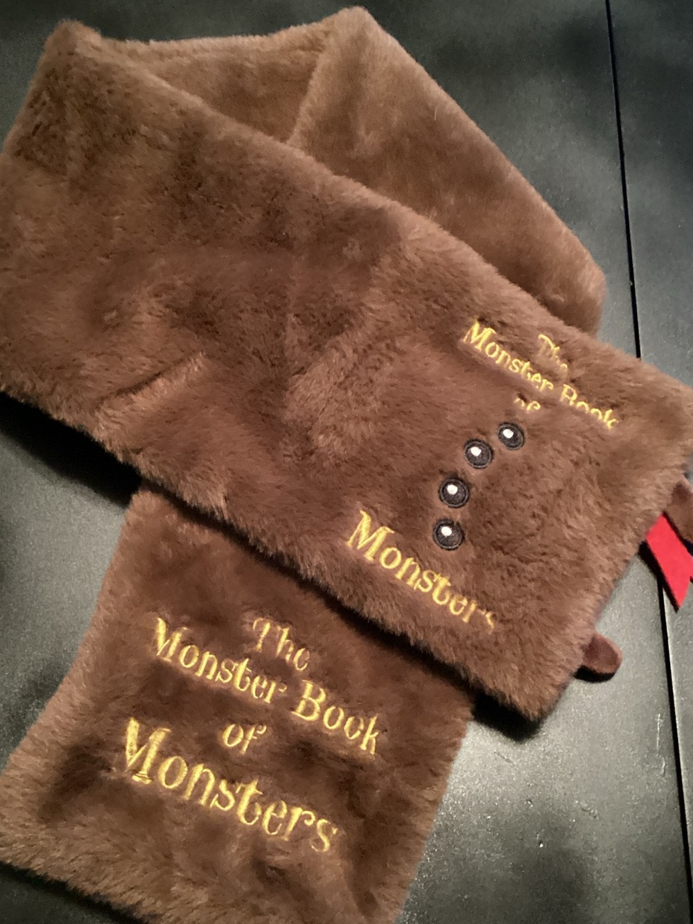 Harry Potter “ The Monster Book of Monsters ” Scarf